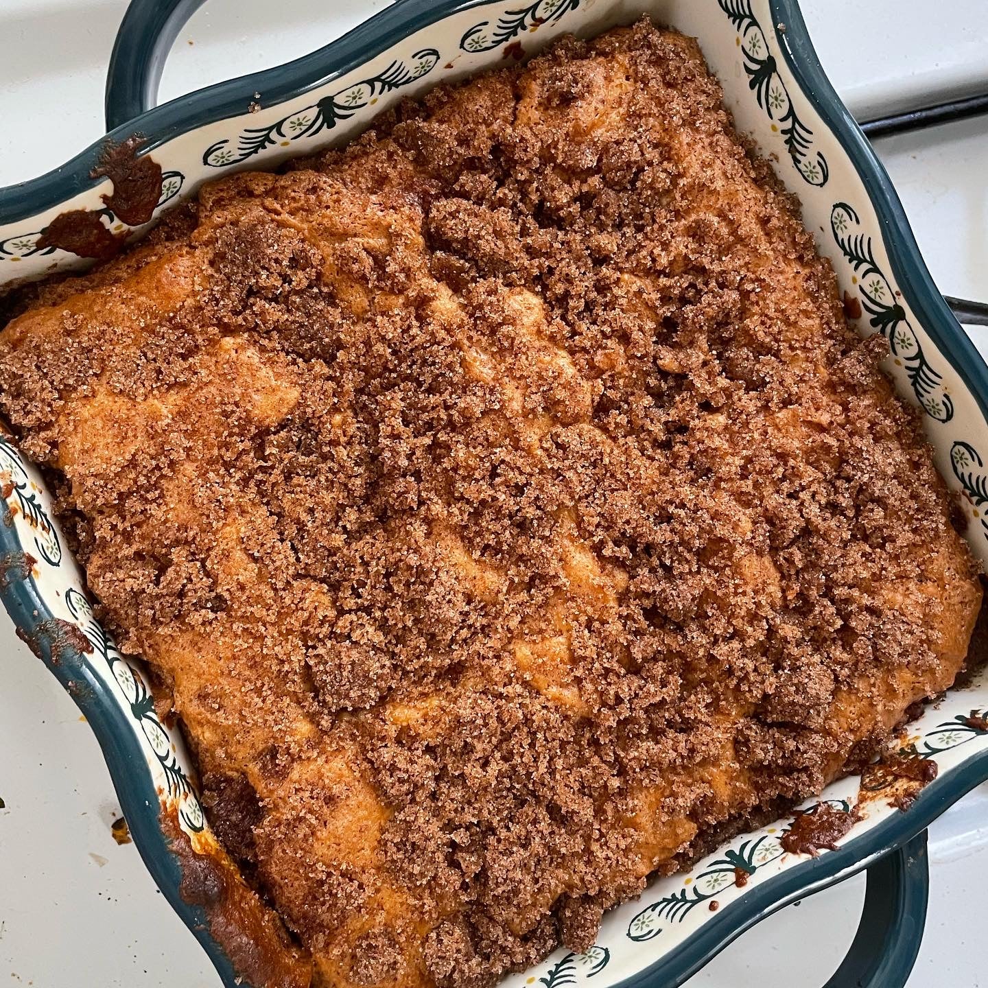 Cinnamon Crumble Coffee Cake